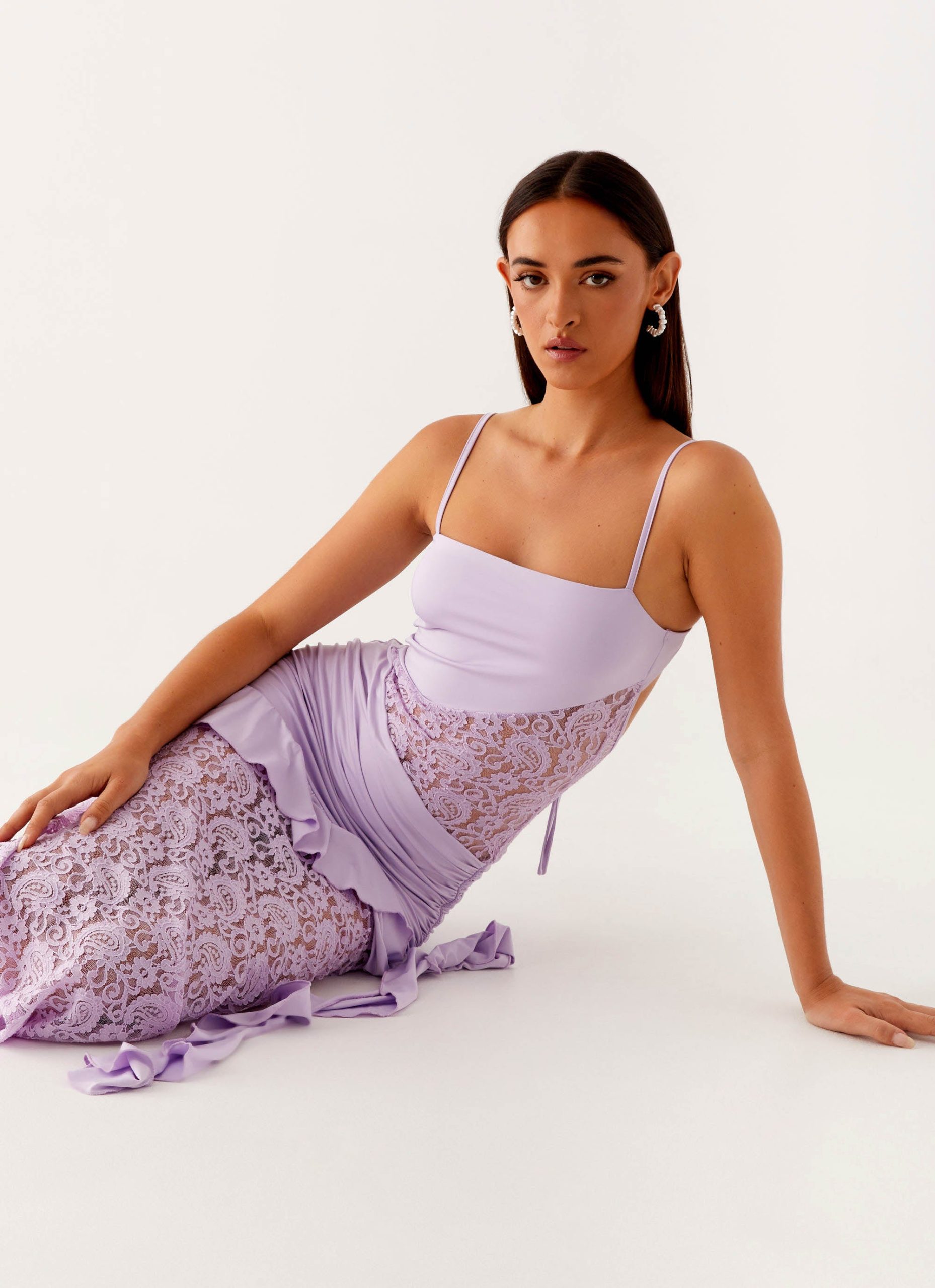 New Romance Maxi Dress - Lilac - Image 6