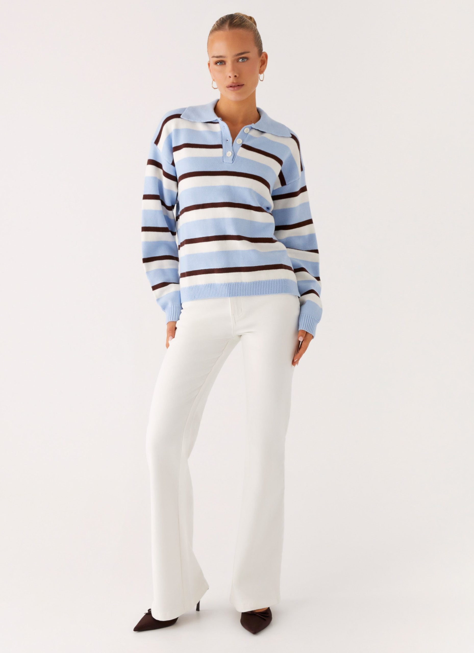 Aldo Bootleg Jeans - White - Image 4