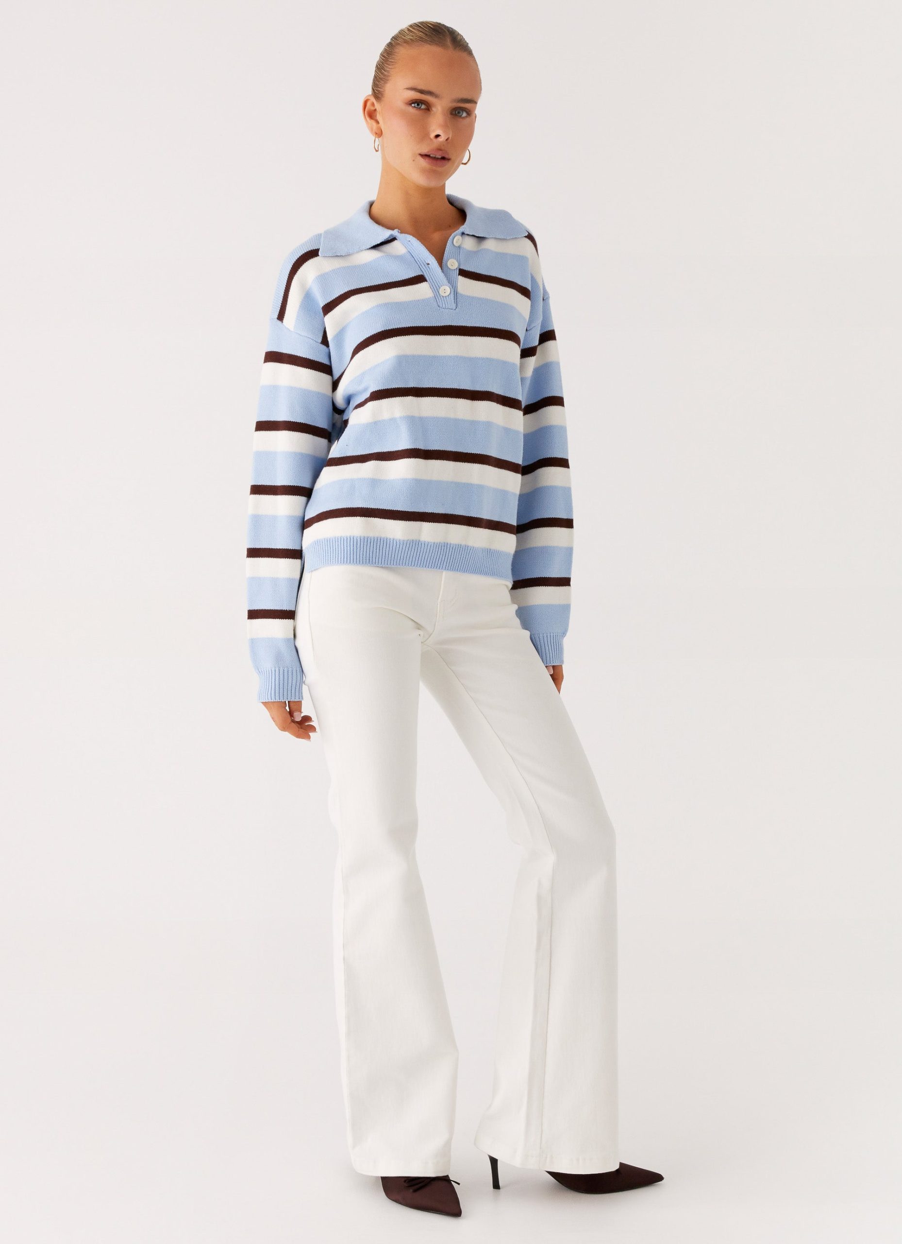 Aldo Bootleg Jeans - White - Image 5