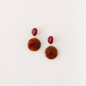 Alton Earrings - Tort