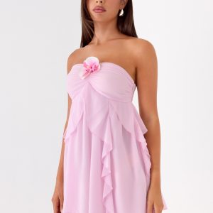 Amadine Mini Dress - Pink