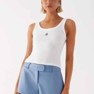 Aspen Mini Shorts - Blue