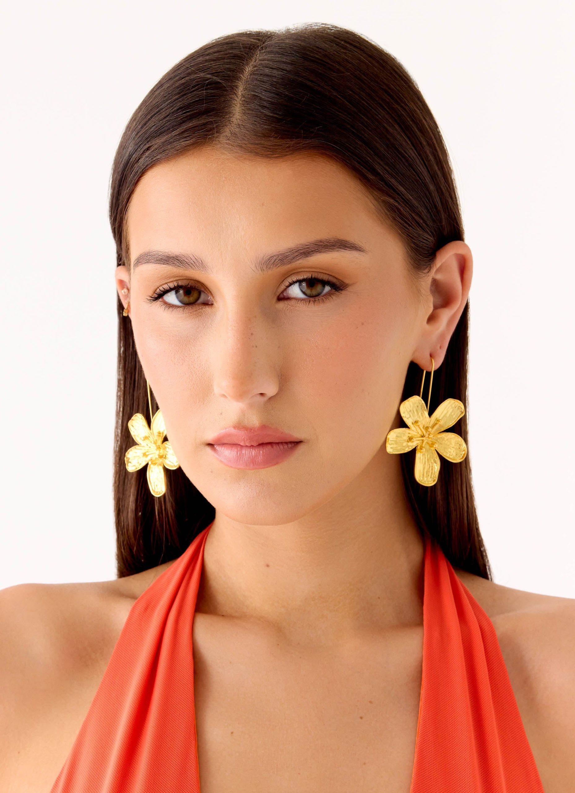 Botanica Drop Earrings - Gold - Image 3