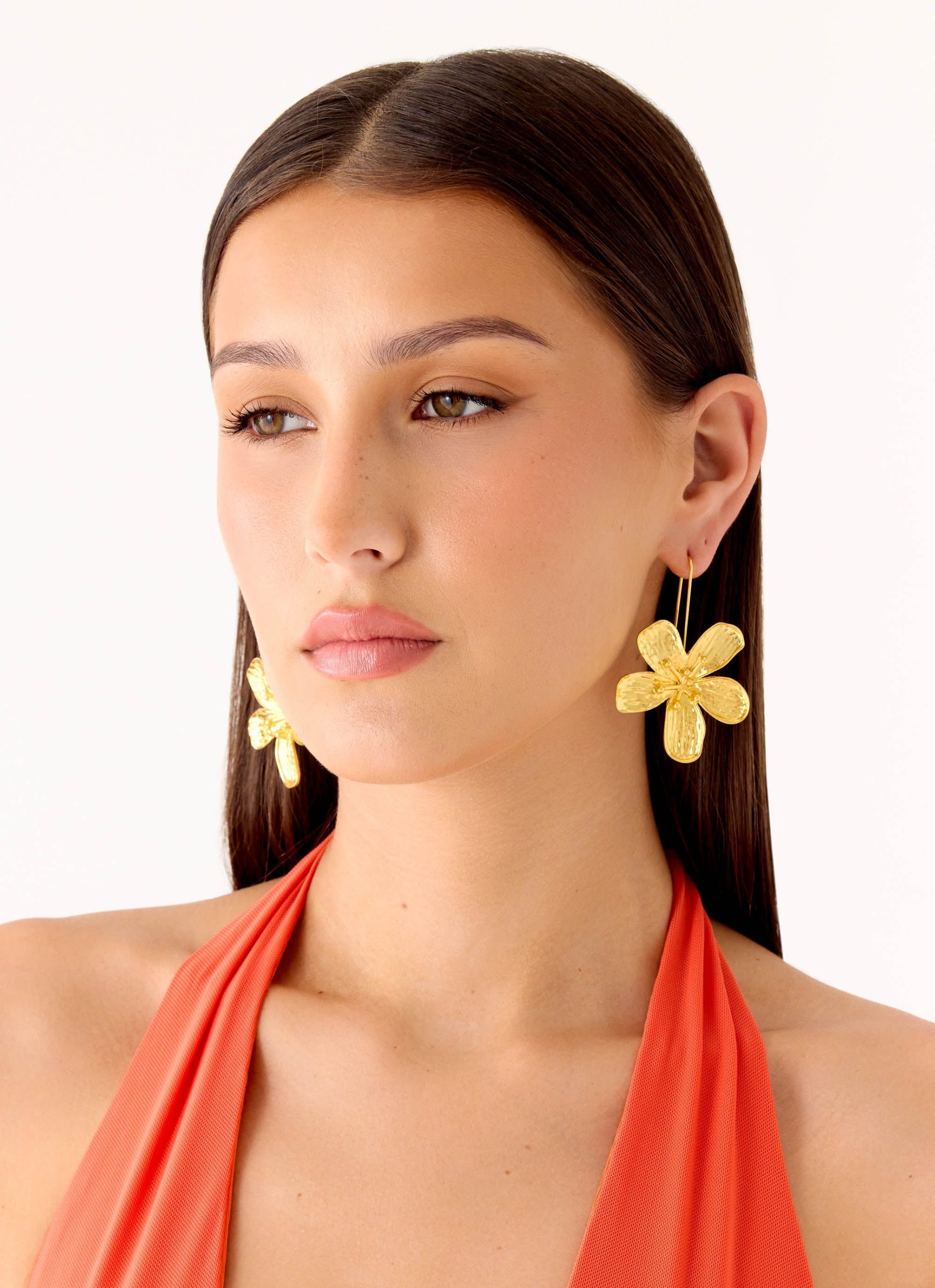 Botanica Drop Earrings - Gold - Image 4