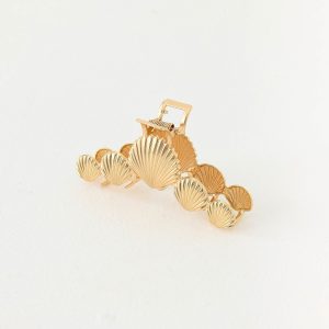 Chill Tides Claw Clip - Gold