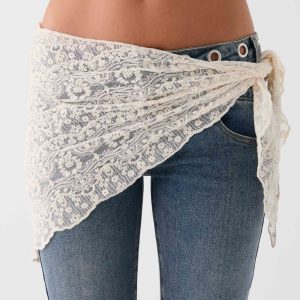 Cinder Scarf - Cream