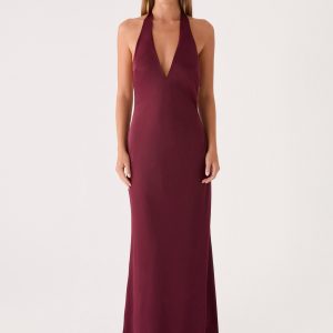 Eloise Maxi Dress - Plum