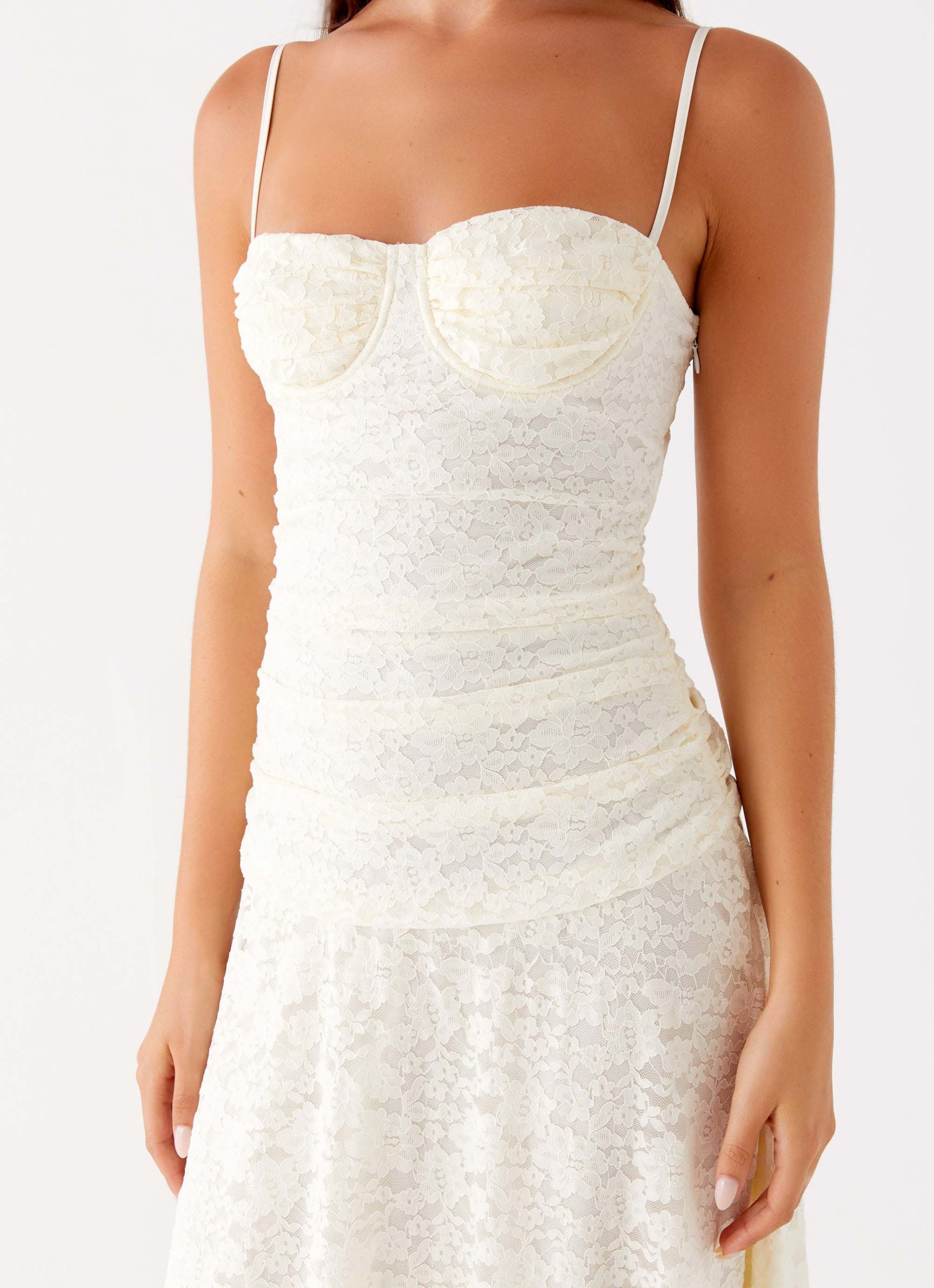 Elsa Maxi Dress - Ivory - Image 6