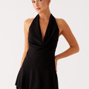Feel Good Mini Dress - Black