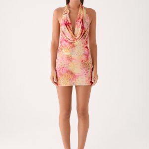 Jonna Mini Dress - Botanic Cheetah