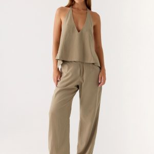 Josephina Pant - Sand Brown