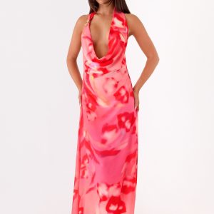 Lalia Maxi Dress - Sun Blushed Bloom