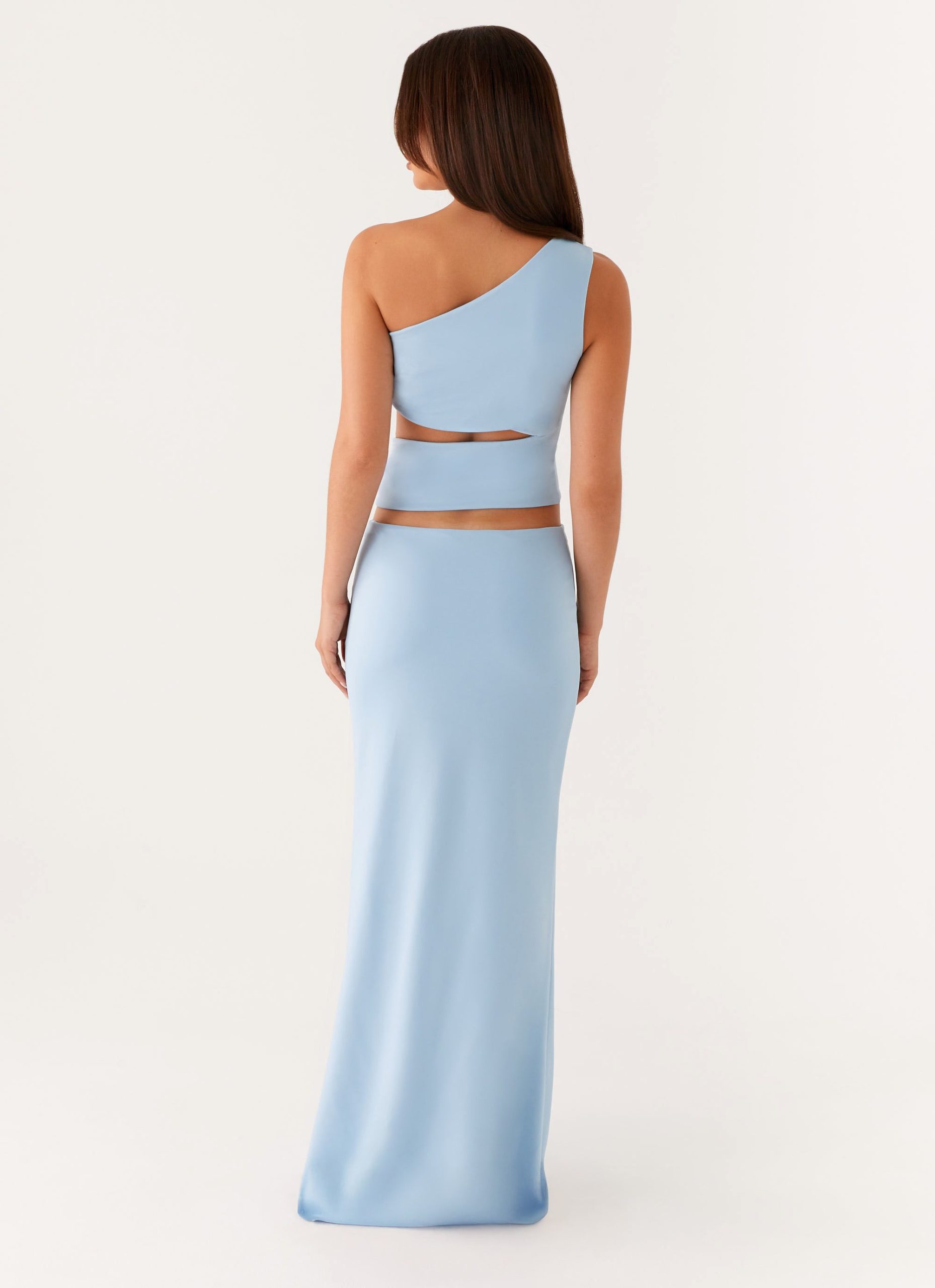 Laylani Cut Out Maxi Dress - Blue - Image 4