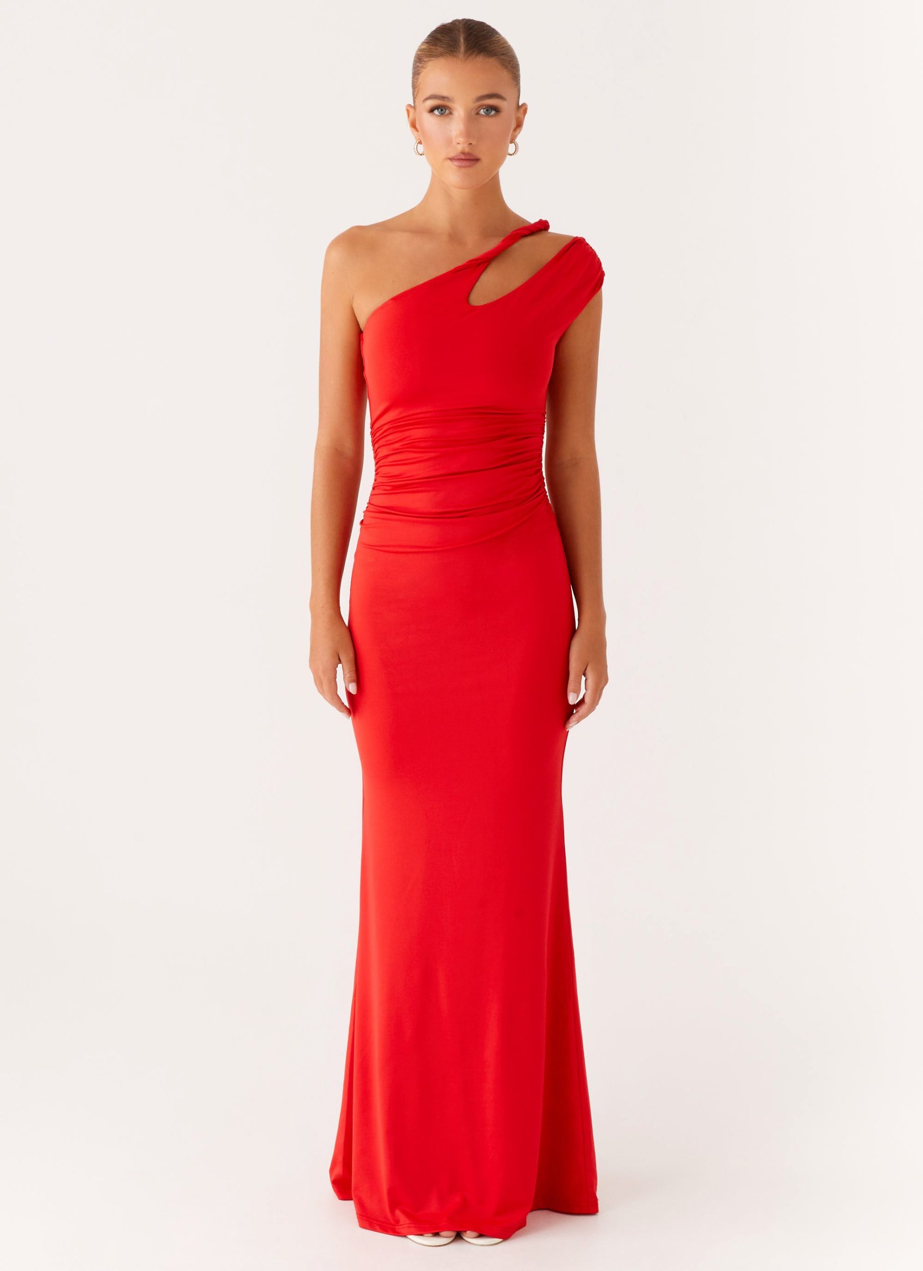 Lopez Maxi Dress - Tangerine - Image 2