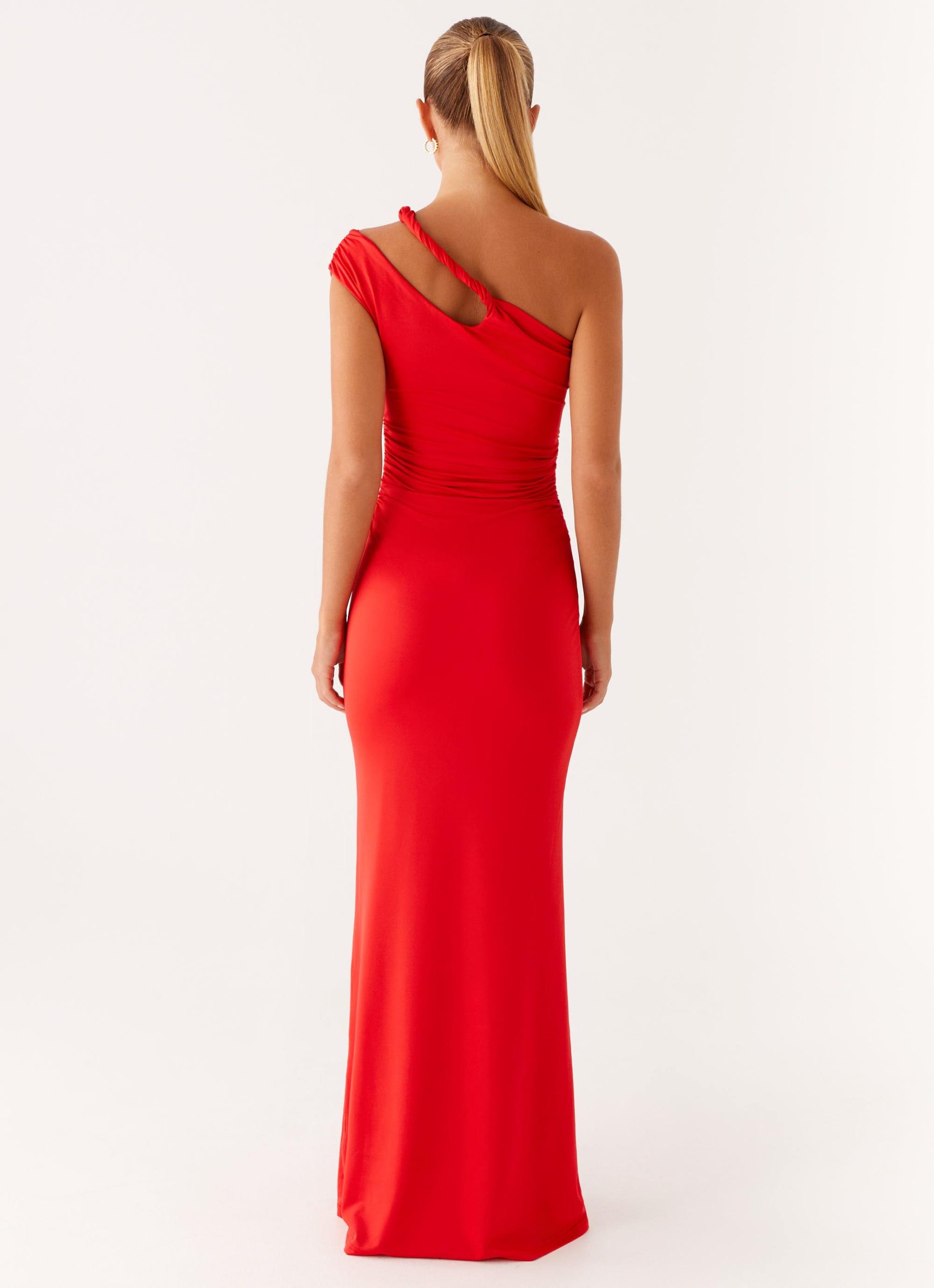 Lopez Maxi Dress - Tangerine - Image 4