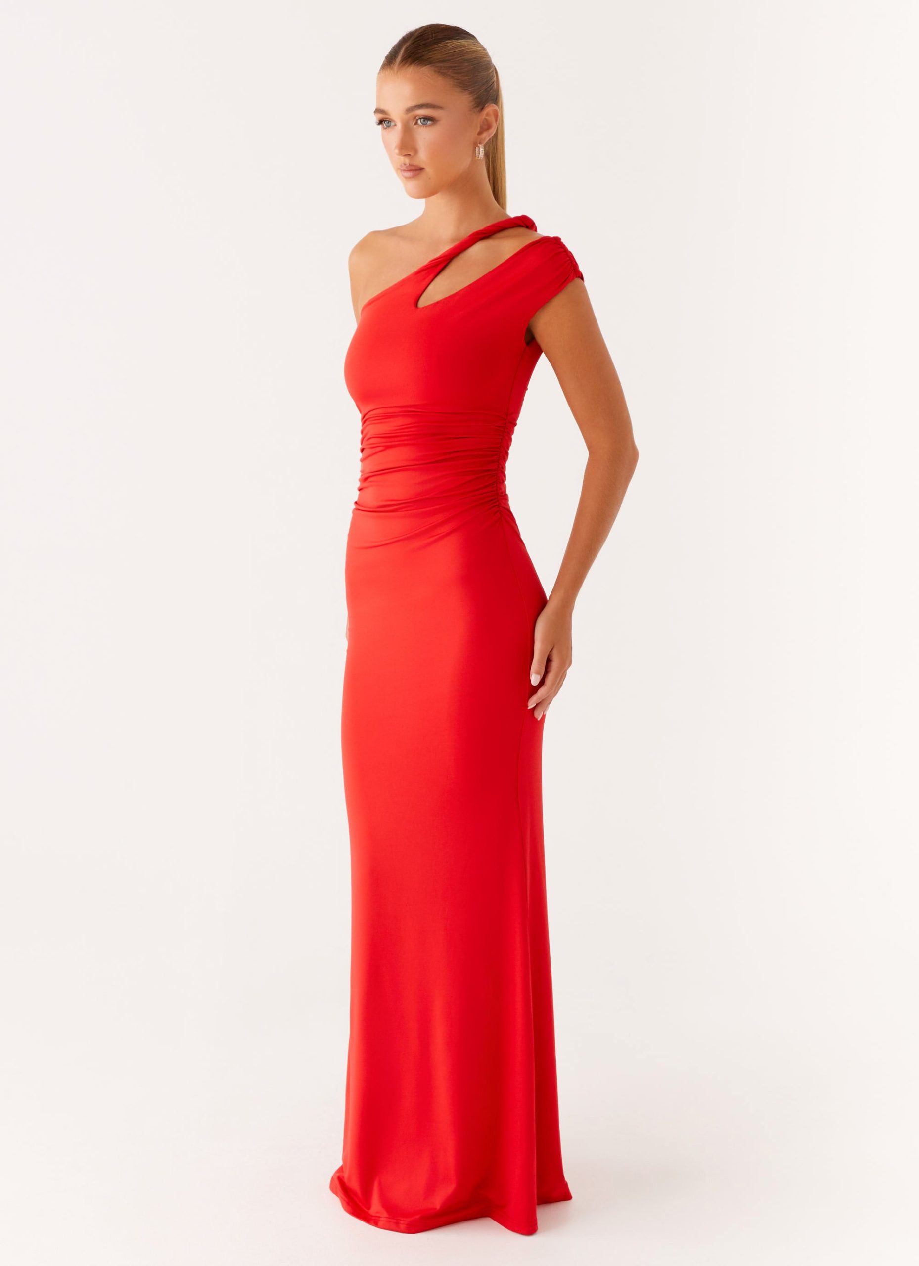 Lopez Maxi Dress - Tangerine - Image 5