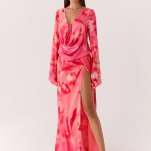 Rafaella Maxi Dress - Sun Blushed Bloom