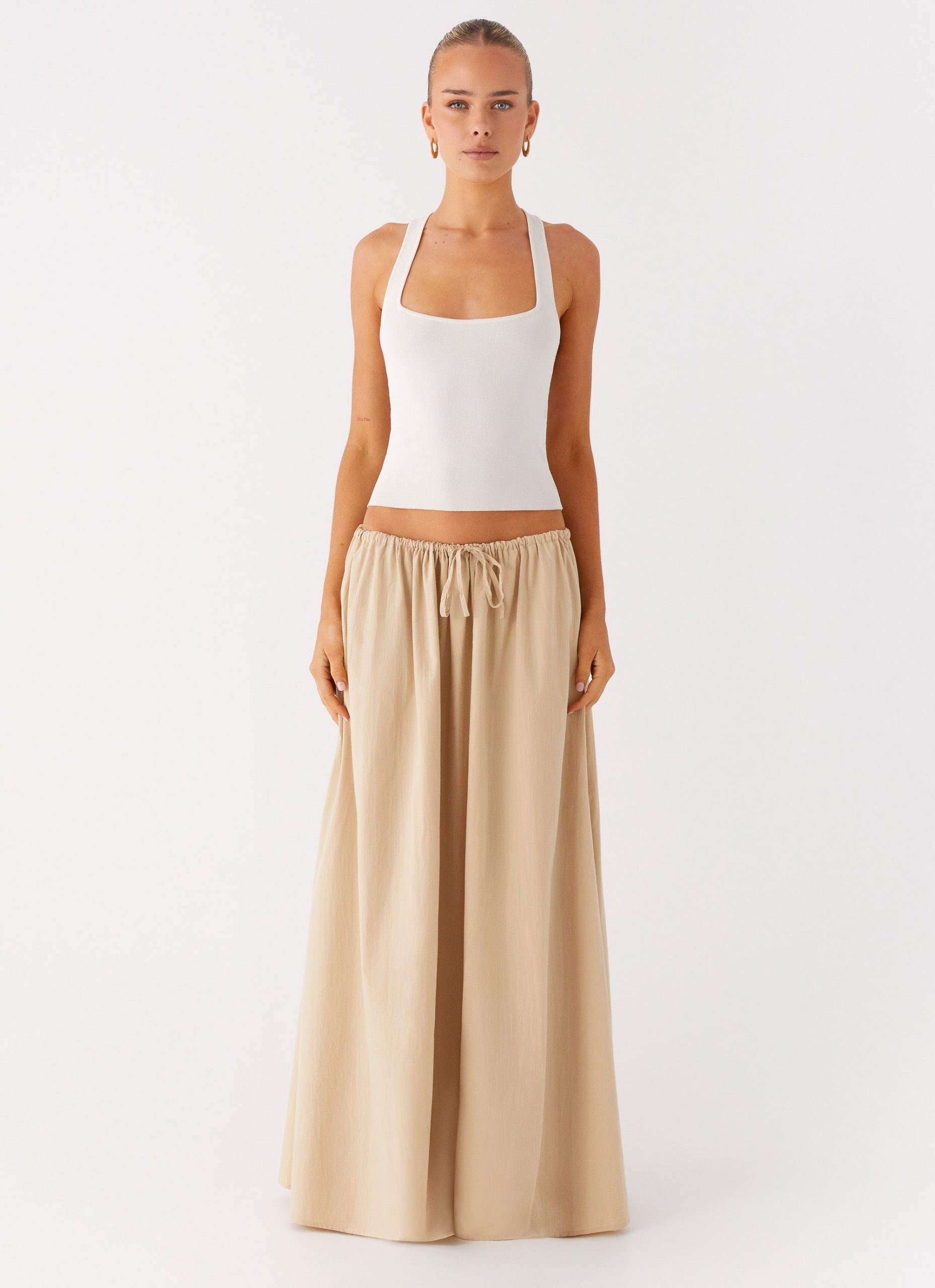 Randy Maxi Skirt - Tan - Image 6