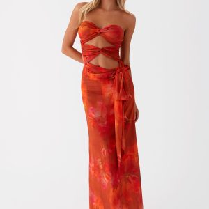 Roame Maxi Skirt - Amber
