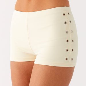 Roxy Mini Shorts - Muted Yellow