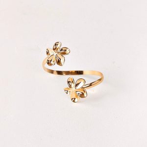 Saffire Arm Cuff - Gold