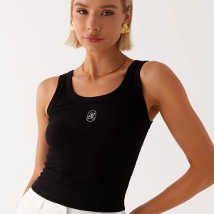 Signature Tank Top - Black