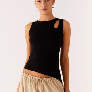 Zayne Tank Top - Black
